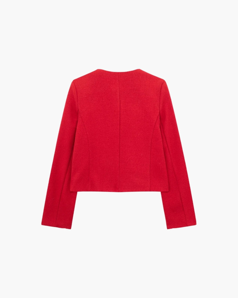Savile Crop Blazer - Image 5