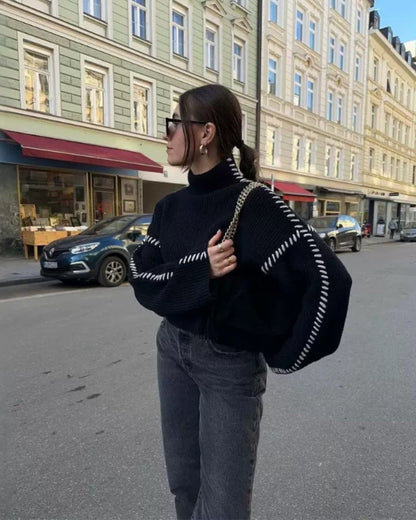 The Lila Stitch Sweater - Image 2