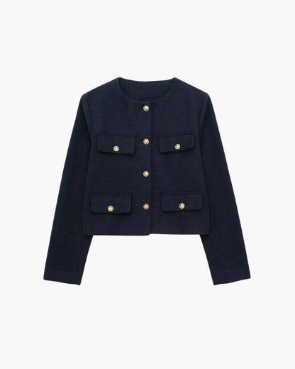 Savile Crop Blazer - Image 2