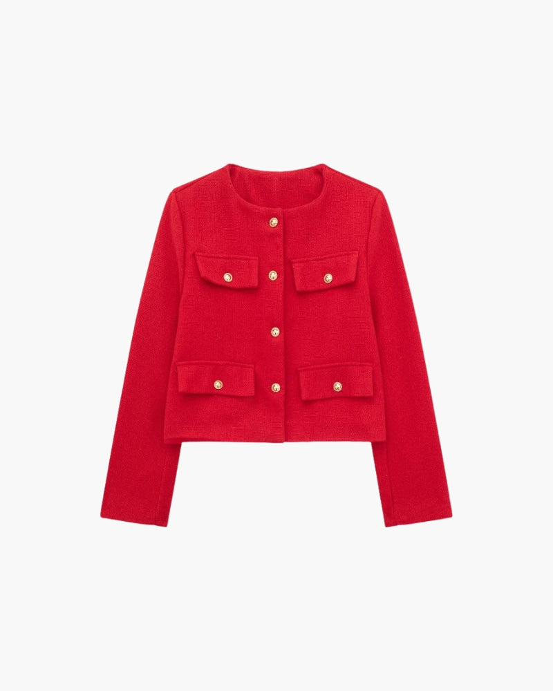 Savile Crop Blazer - Image 3