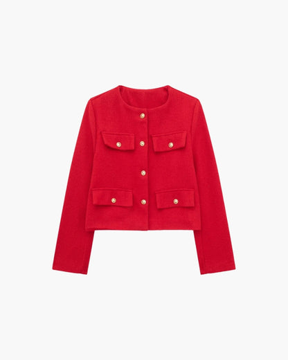 Savile Crop Blazer - Image 3
