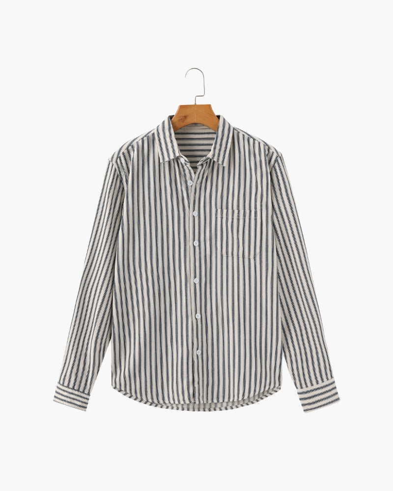Gentlemen's Striped Shirt - Image 10