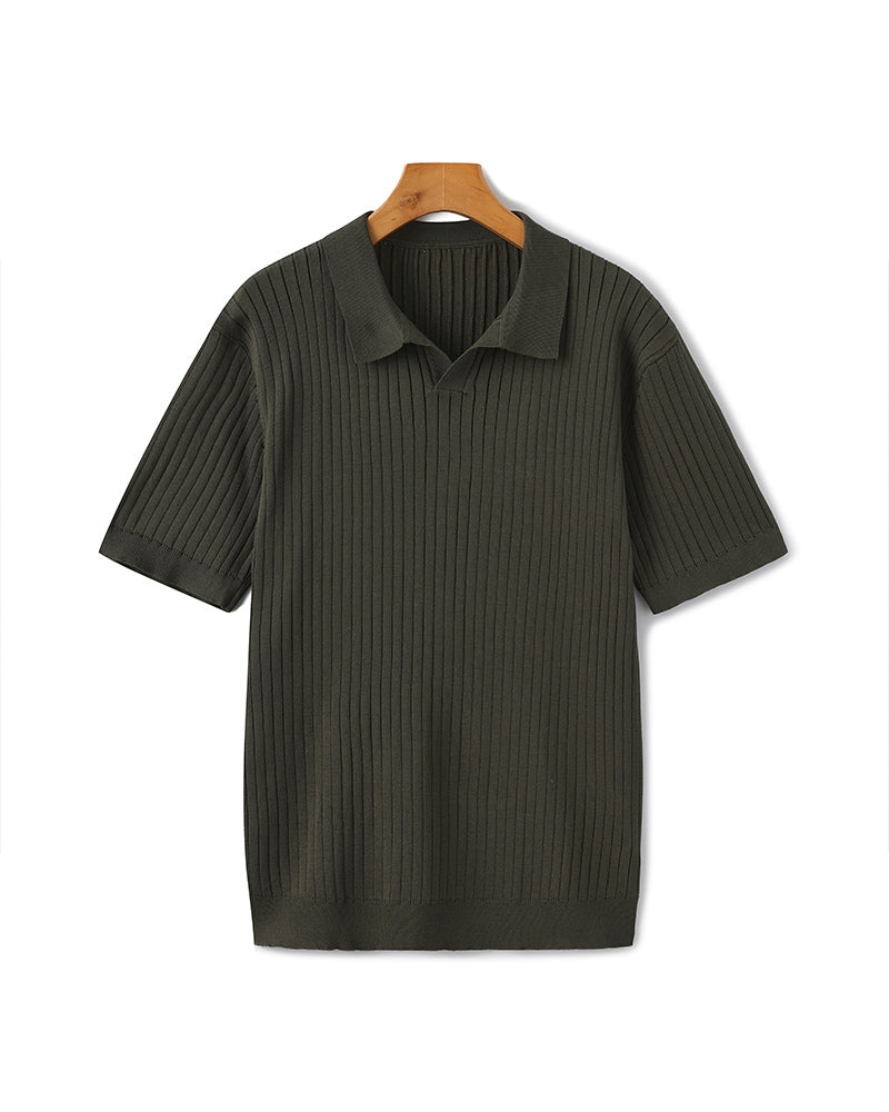 Premium Ribbed Polo - Image 19