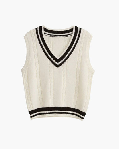 Lady's Rich Sweater Vest - Image 2