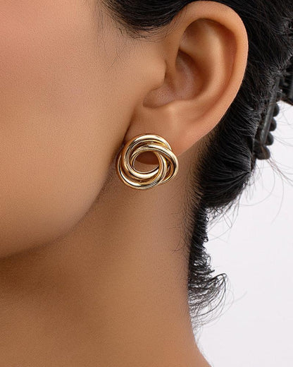 Aurelia Knot Studs - Image 1