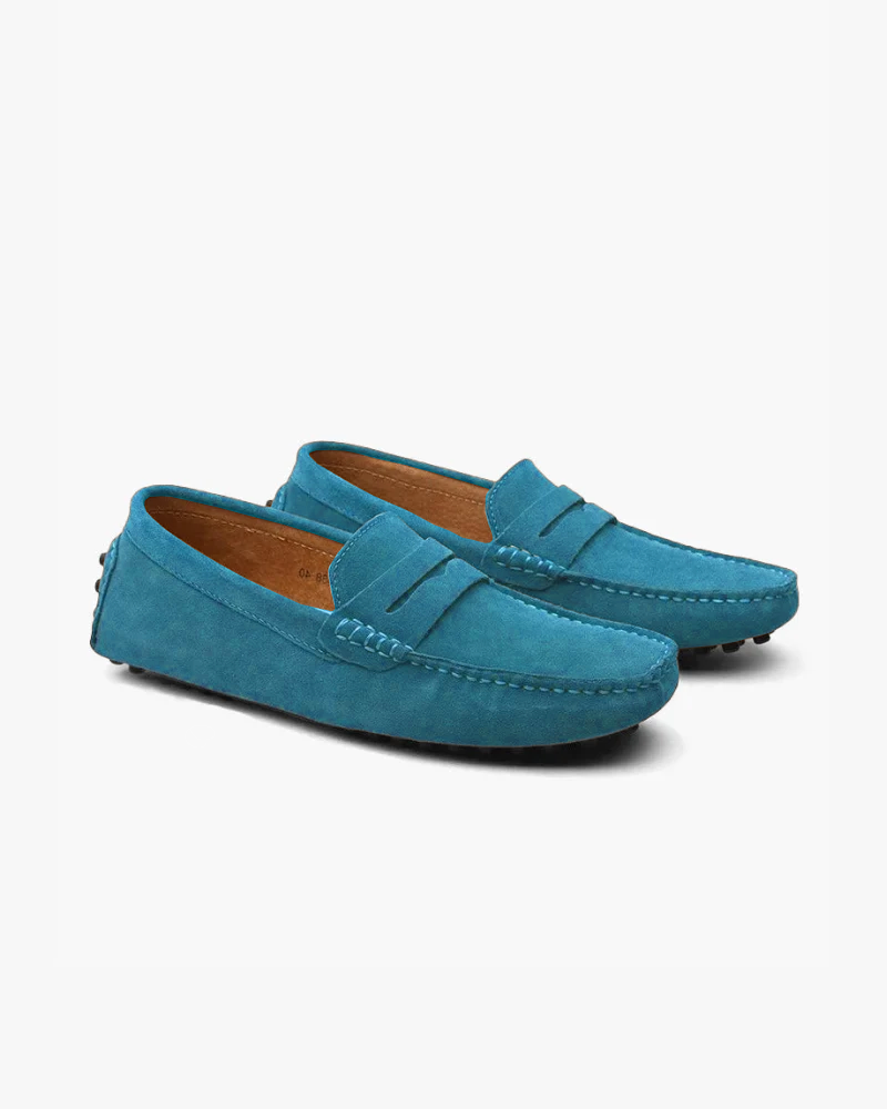 Suede Driver Loafers - Image 6