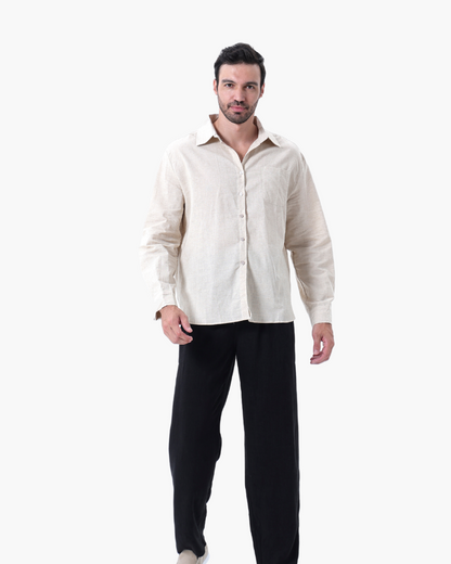 Old Money Linen Combo (Long Sleeve) - Image 6