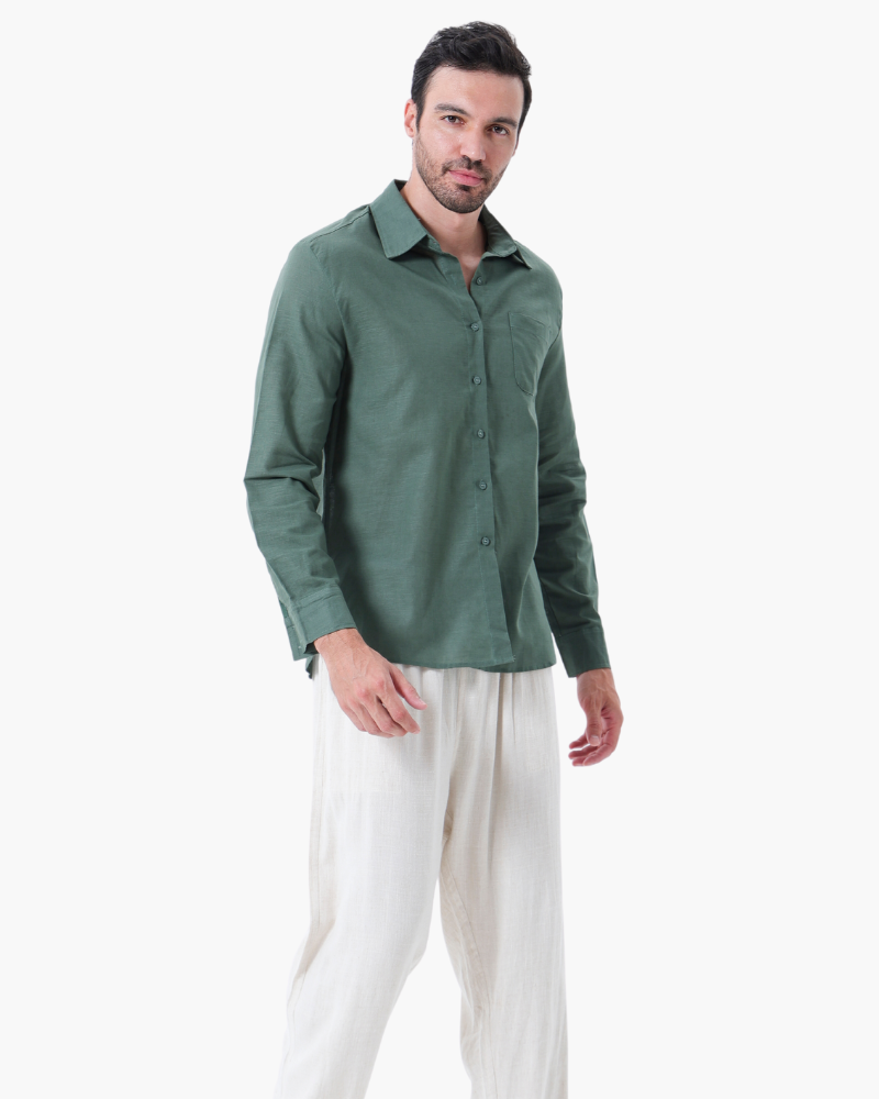 Old Money Linen Combo (Long Sleeve) - Image 4