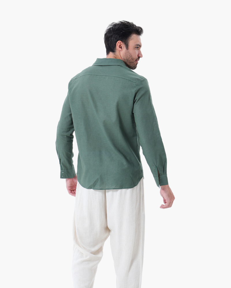 Old Money Linen Combo (Long Sleeve) - Image 5