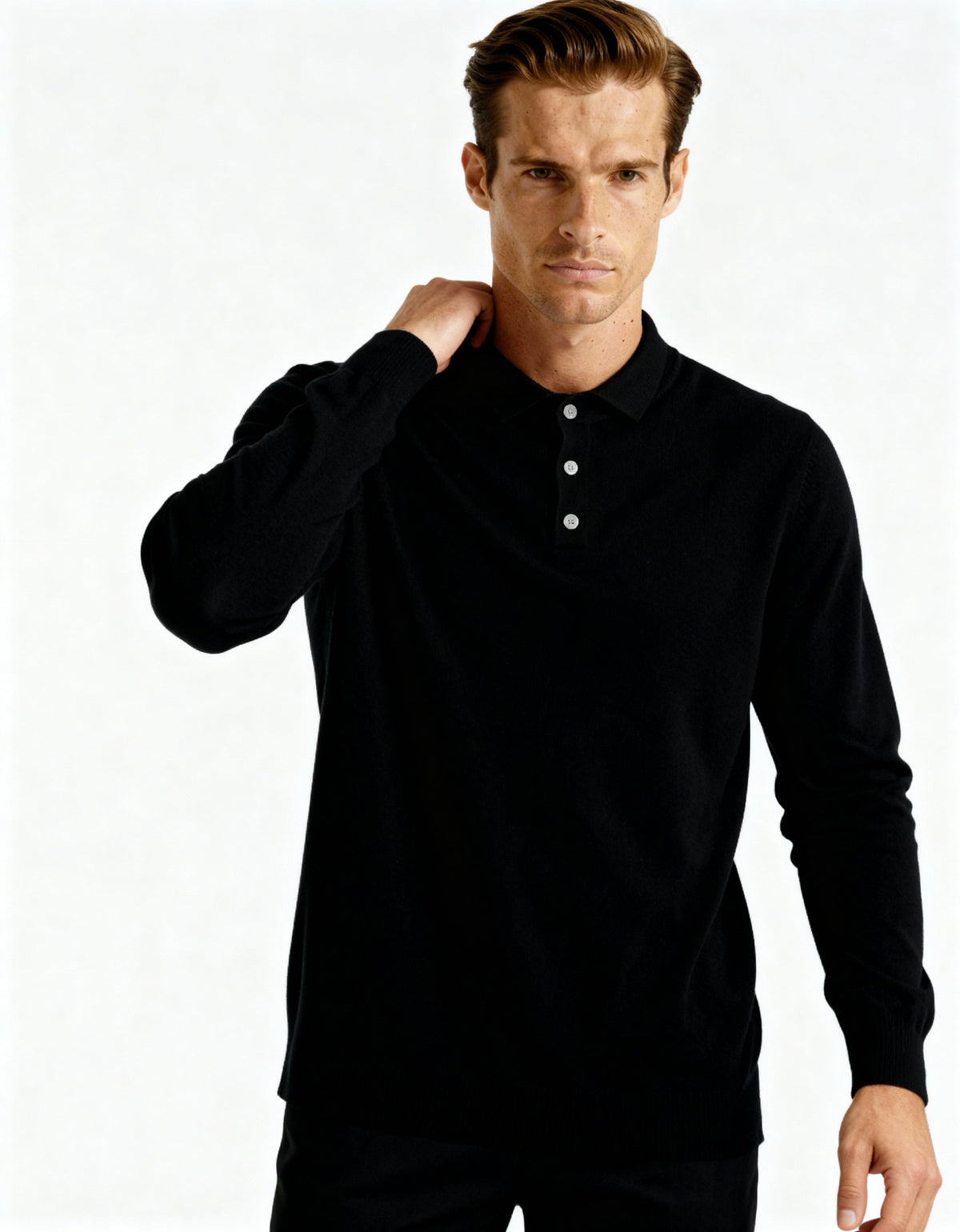 100% Cashmere Polo - Image 8
