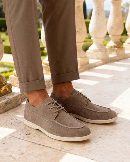 Premium Suede Lace Shoes - Image 1
