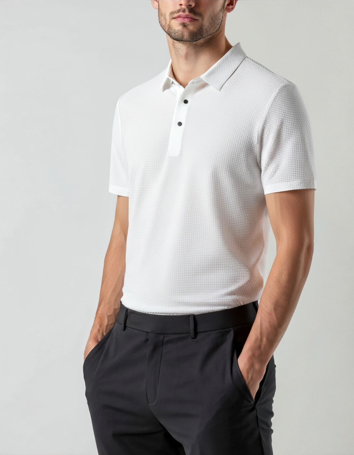 Prestigio Silk Polo (Anti-Wrinkle) - Image 12