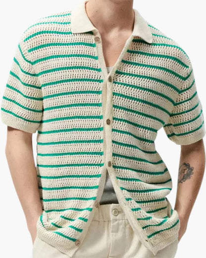 Marbella - Knitted Button Shirt - Image 2