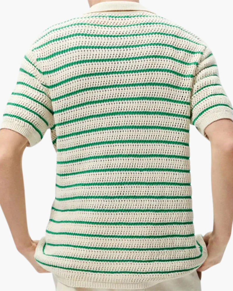 Marbella - Knitted Button Shirt - Image 5