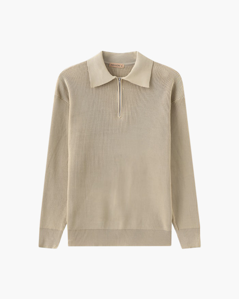 Cesare Half Zip Sweater - Image 6