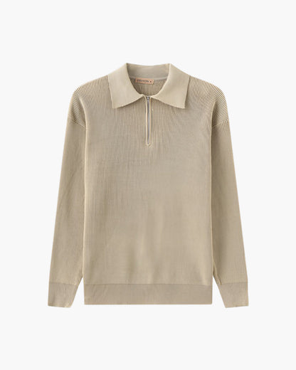 Cesare Half Zip Sweater - Image 6