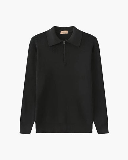 Cesare Half Zip Sweater - Image 2