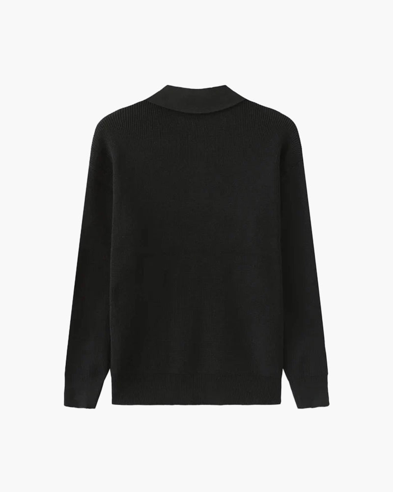 Cesare Half Zip Sweater - Image 10