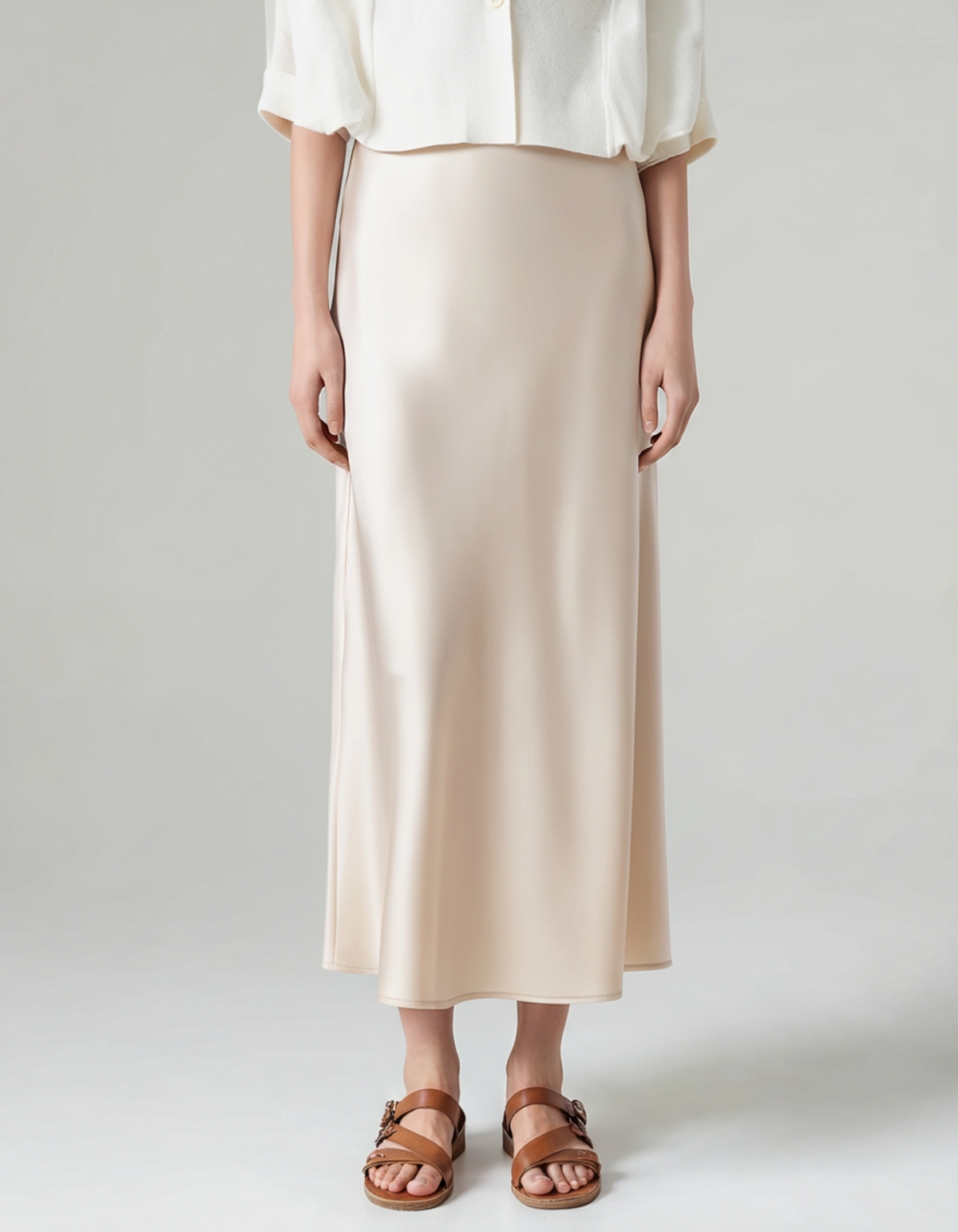 Old Money Silk Skirt - Image 2