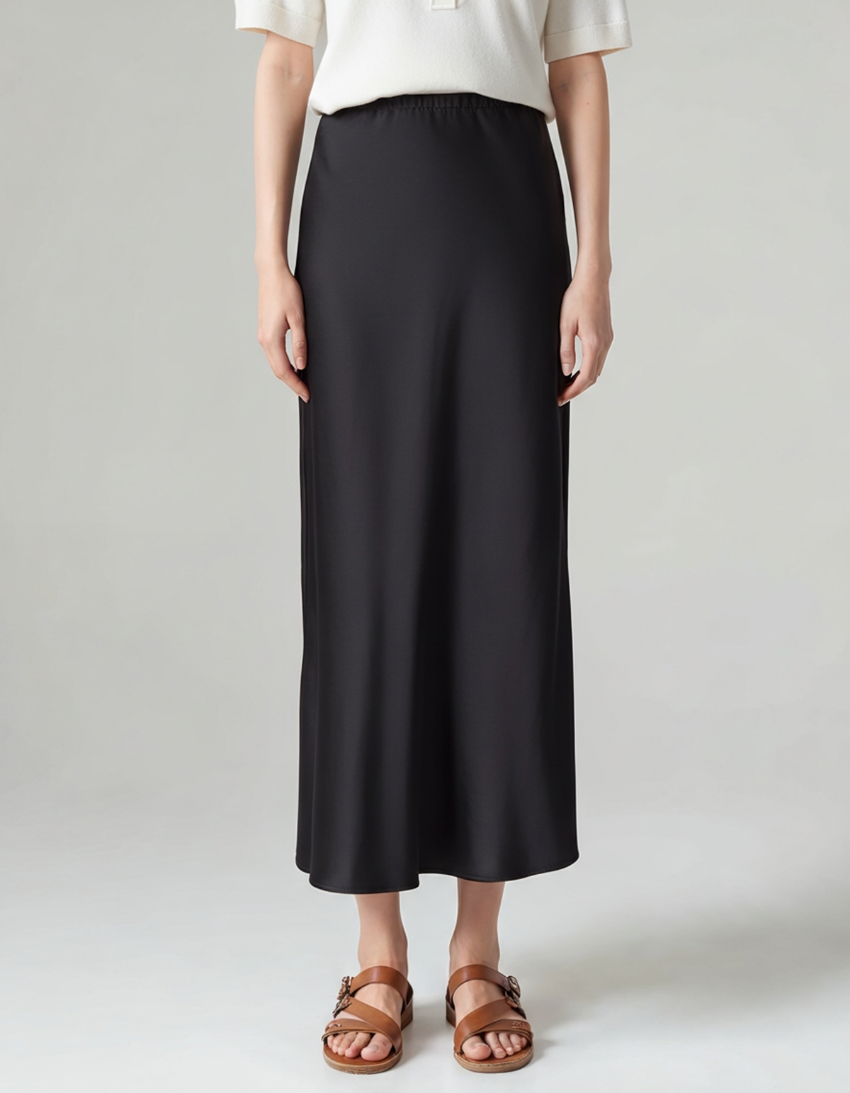 Old Money Silk Skirt - Image 5
