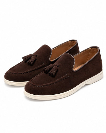 Men’s Suede Tassel Loafers - Image 6