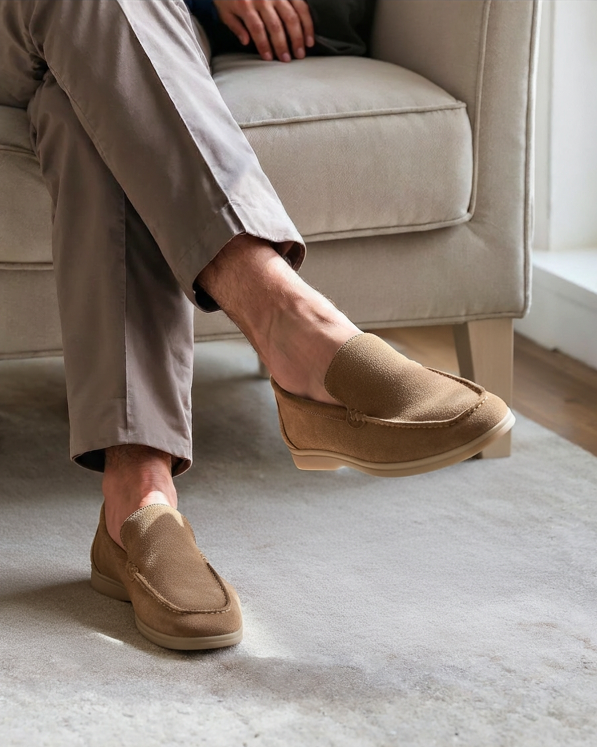Old Money Premium Suede Loafers - Image 5